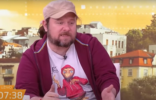 Marko Vidojković (foto: snimak ekrana Nove S)