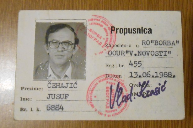 Borba house pass/Večernje novosti PHOTO: Family archive