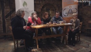 Na tribini „Ko se plaši slobodne reči?” (foto: Pančevo.city, youtube, printscreen)