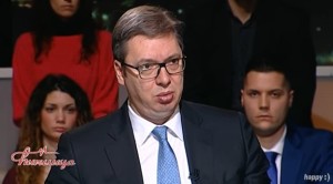 Aleksandar Vučić (foto: TV Happy, youtube, printscreen)