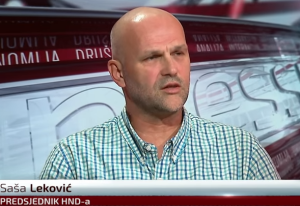 Саша Лековић (фото: Н1, printscreen, youtube)
