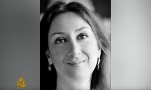 Dafna Karuana Galicija (foto: Al Jazeera English, Jutjub, skrinšot)