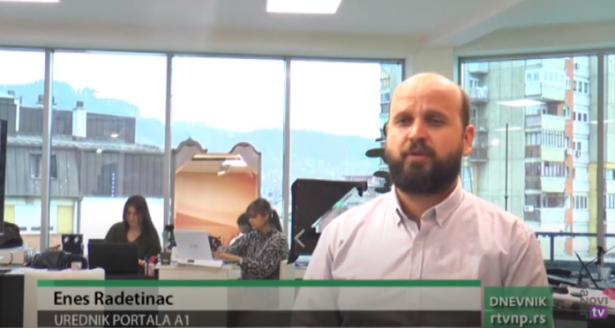 Enes Radetinac (foto: RTV Novi Pazar, Jutjub, skrinšot)