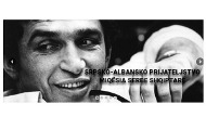 Pokrenut sajt o srpsko-albanskom prijateljstvu Pokrenut sajt o srpsko-albanskom prijateljstvu