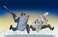 Izložba karikatura Milenka Kosanovića u Pres centru UNS-a Izložba karikatura Milenka Kosanovića u Pres centru UNS-a