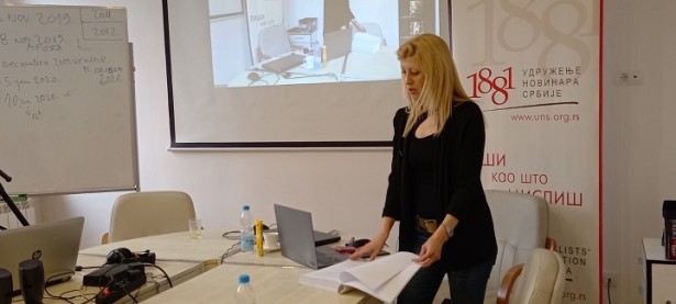 Jelena Zorić o slučaju Jovanjica (foto: UNS/ D. Bjelica)