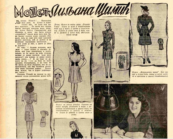 Kolo, tekst o modnoj kreatorki Ljiljani Šimić