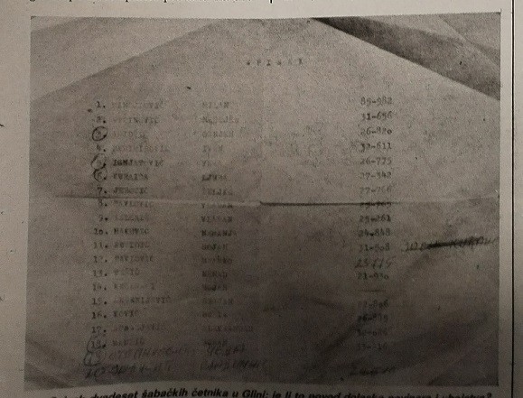Оригинални документ који је објављен у Слободном тједнику, из Амиџићеве торбице која никада није пронађена. Стварно рукометаши - за СТ 