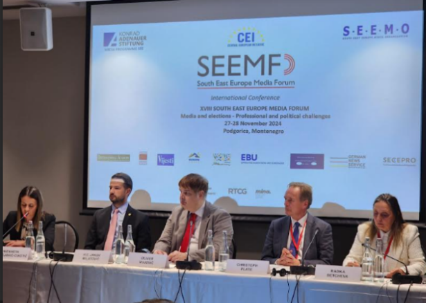 Sa medijskog foruma u Podgorici (foto: Budimir Ničić)