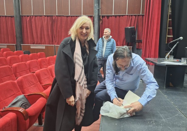 Оливера Ковачевић и Живојин Ракочевић (фото: УНС, Н.Б.)