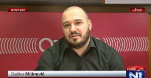 Daško Milinović (foto: N1, Jutjub, printscreen)