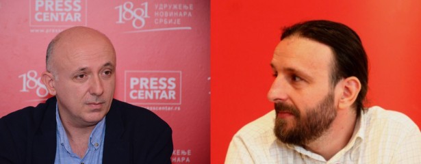 Vladimir Radomirović i Živojin Rakočević (foto: Pres centar UNS-a)